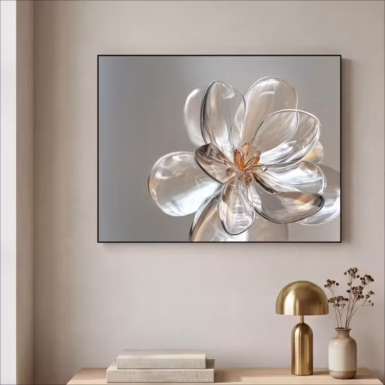 Art Frame - Bloem - Glazen - Doorzichtig — 5
