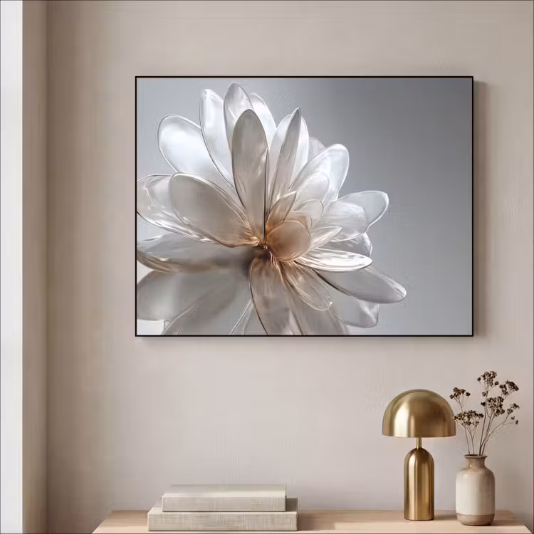 Art Frame - Bloem - Wit - Neutraal — 5