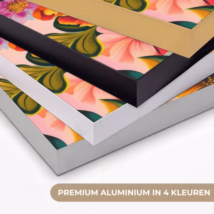 Art Frame - Bloemen - Kleurrijk - Roze — 2