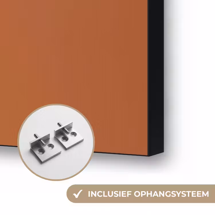 Art Frame - Glazen - Bloem - Oranje — 6