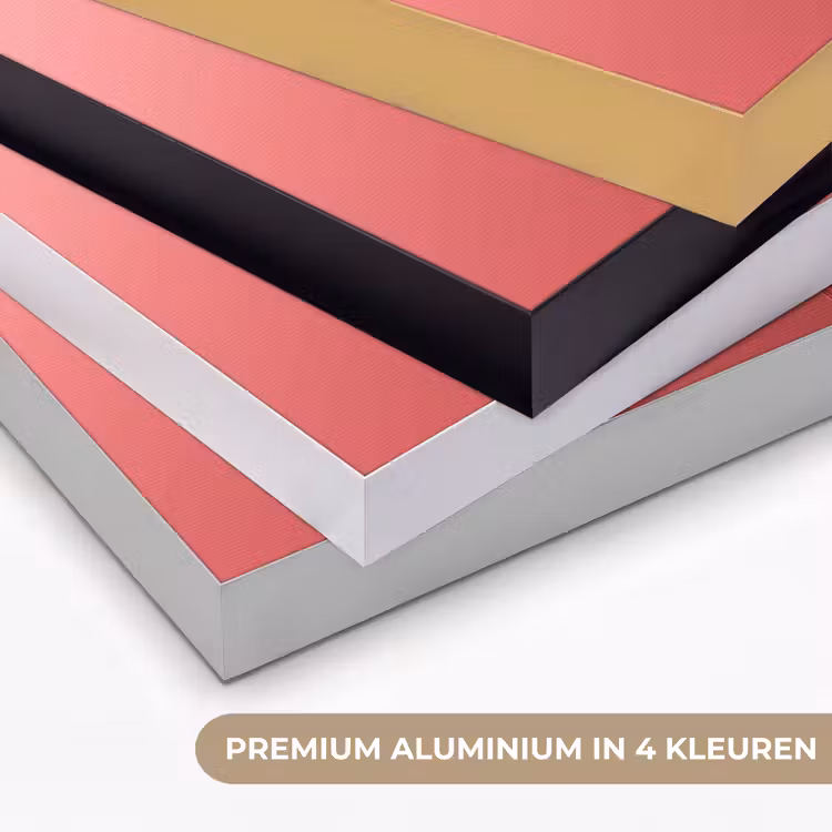 Art Frame - Sierlijk - Bloem - Roze - Glazen — 2