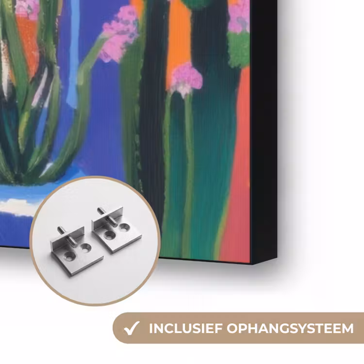 Art Frame - Geel - Blauw - Oranje - Huis — 6