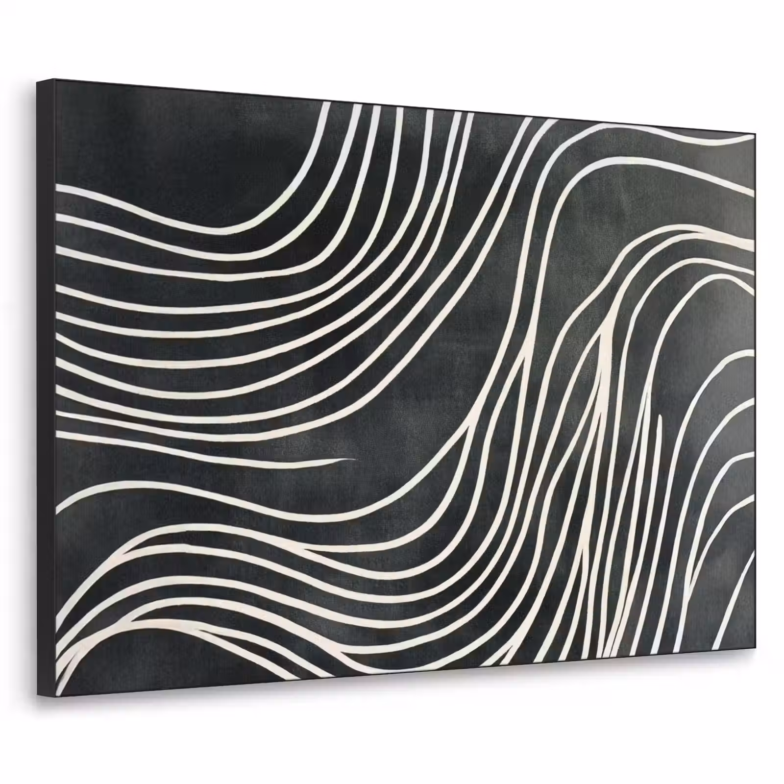 Art Frame - Lijnen - Patroon - Abstract - Wit — 1