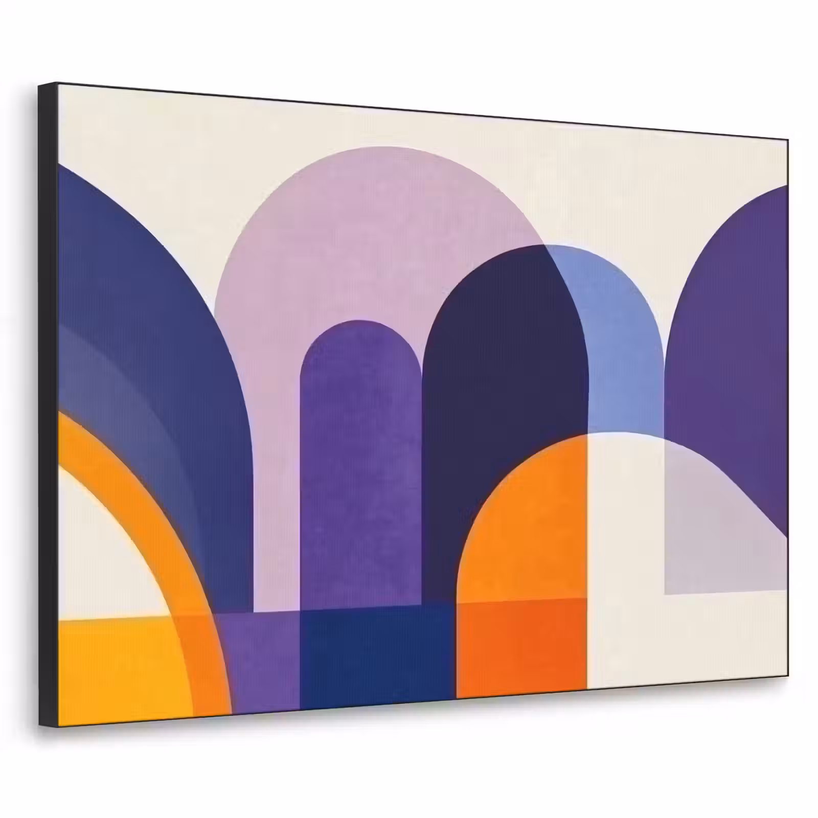 Art Frame - Vormen - Abstract - Grafisch - Oranje — 1
