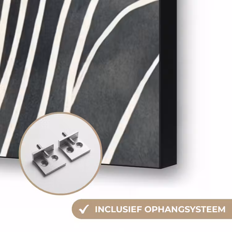 Art Frame - Lijnen - Patroon - Abstract - Wit — 6
