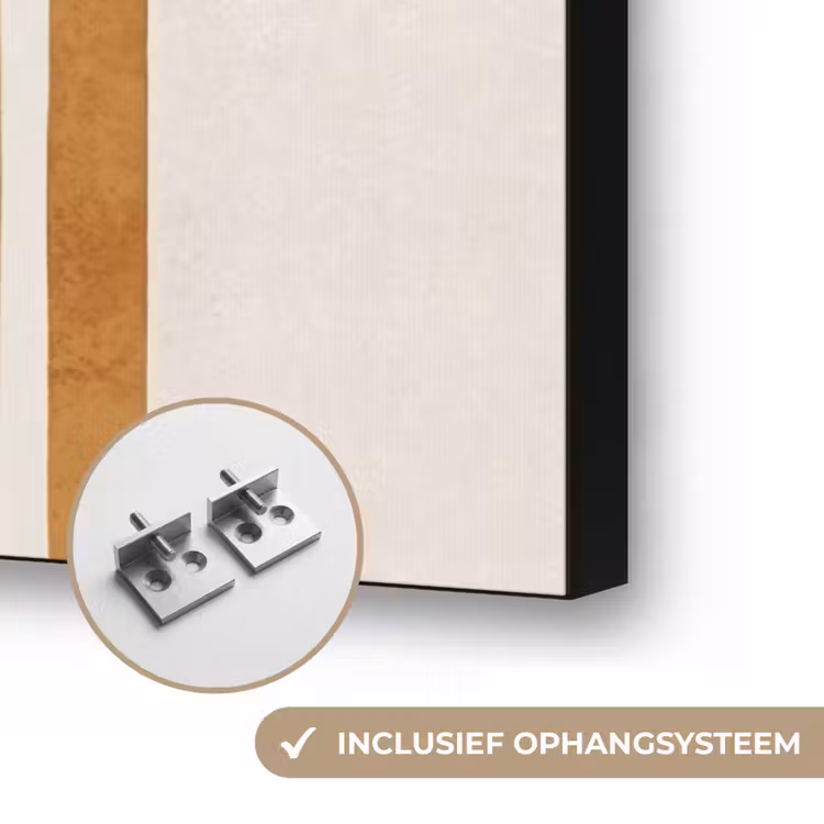 Art Frame - Minimalistisch - Boog - Lijnen - Beige — 6