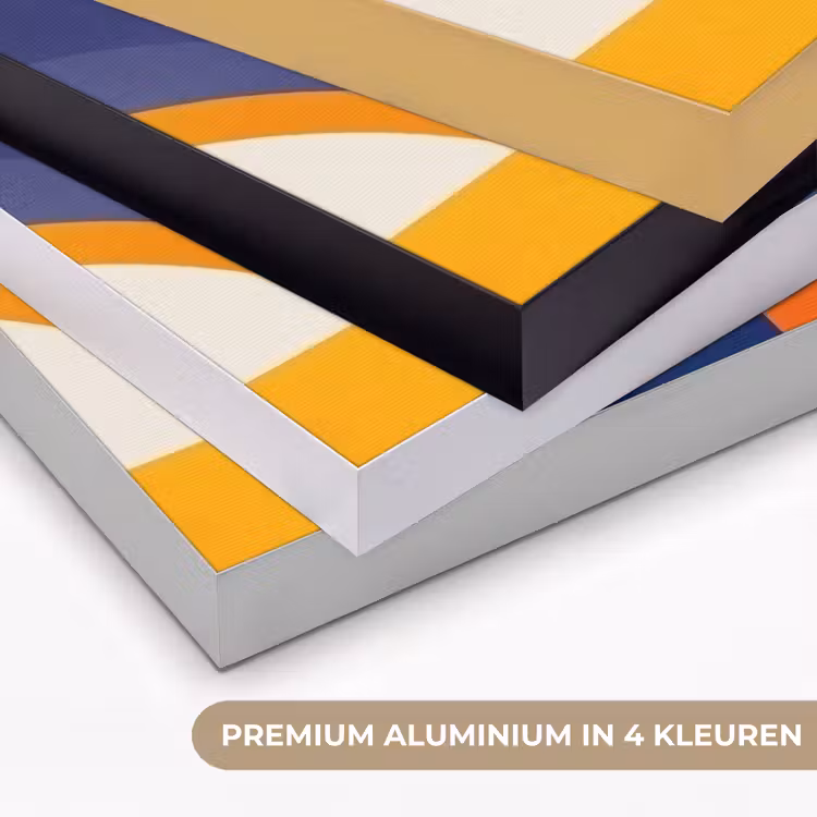 Art Frame - Vormen - Abstract - Grafisch - Oranje — 2