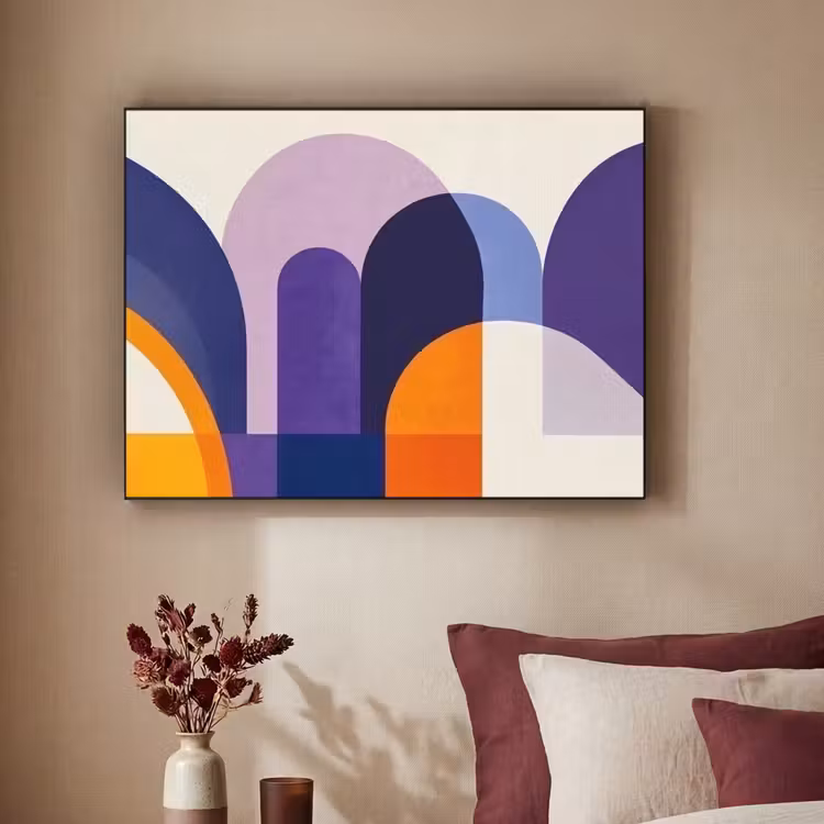 Art Frame - Vormen - Abstract - Grafisch - Oranje — 3