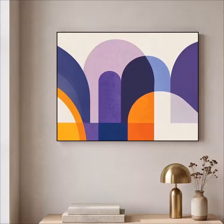 Art Frame - Vormen - Abstract - Grafisch - Oranje — 5