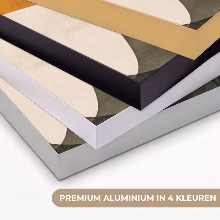 Art Frame - Vormen - Okergeel - Abstract — 2