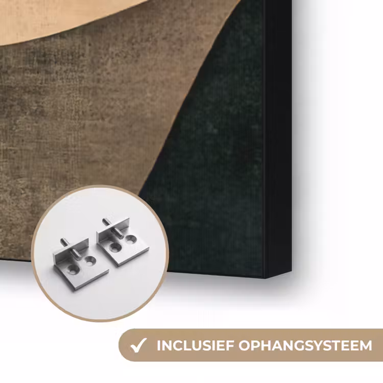 Art Frame - Vormen - Okergeel - Abstract — 6