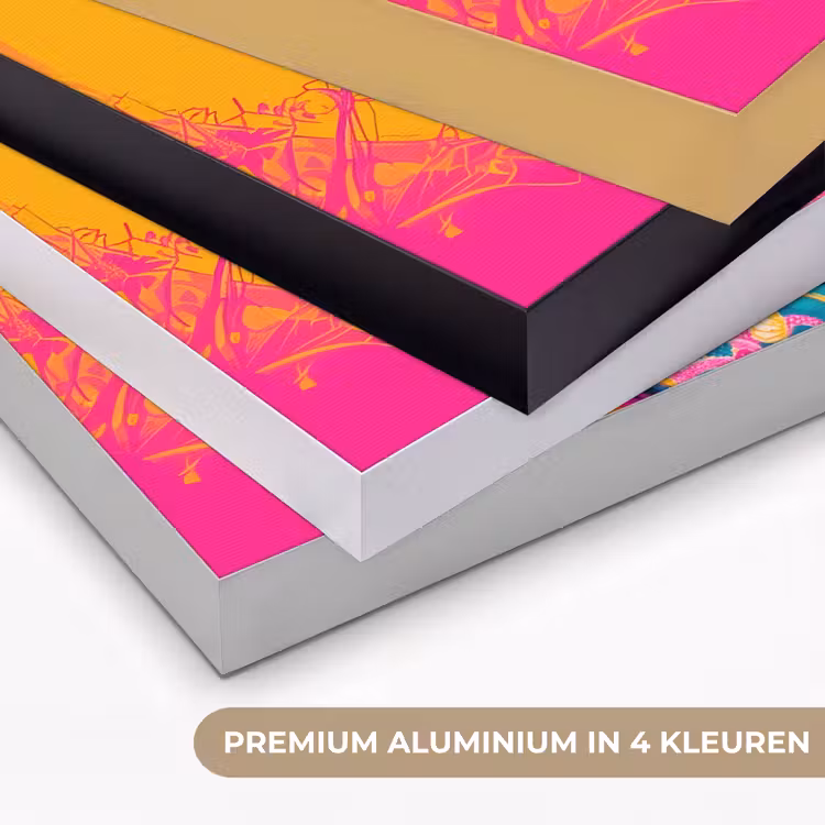 Art Frame - Bloemen - Vrouw - Kimono - Roze — 2