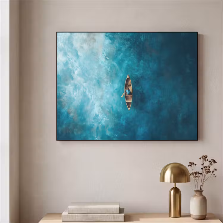 Art Frame - Bootje - Water - Blauw — 5