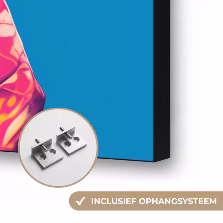 Art Frame - Koe - Bloemenkrans - Oorhangers - Kimono — 6