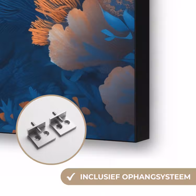Art Frame - Koraalrif - Vissen - Oceaan - Blauw — 6