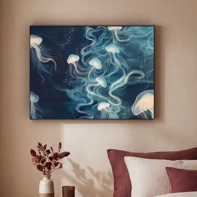 Art Frame - Kwallen - Zee - Wit - Golven — 3