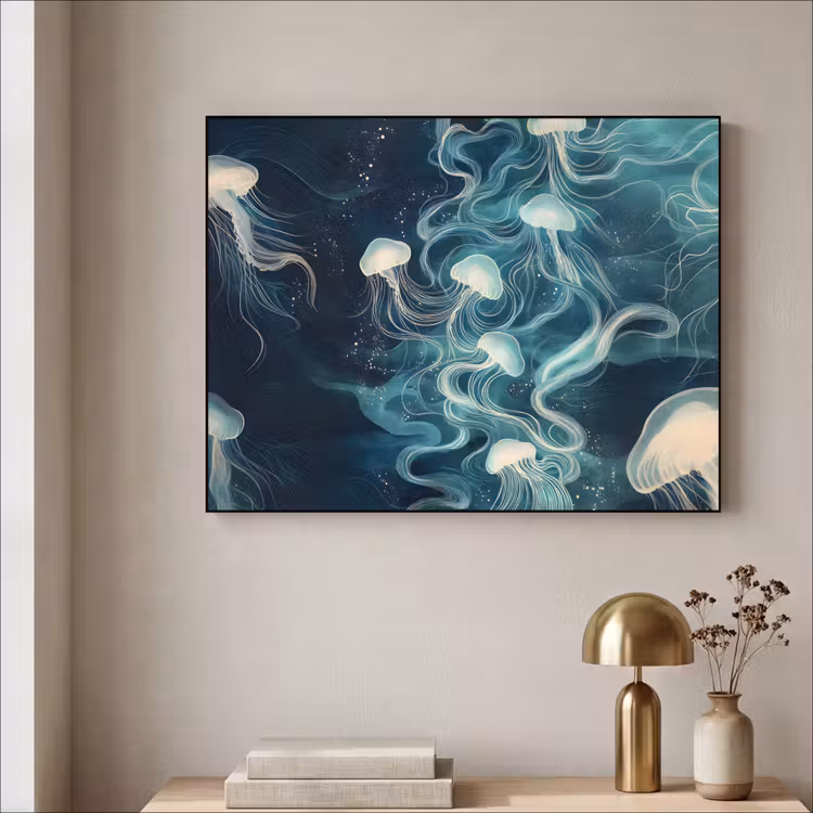 Art Frame - Kwallen - Zee - Wit - Golven — 5