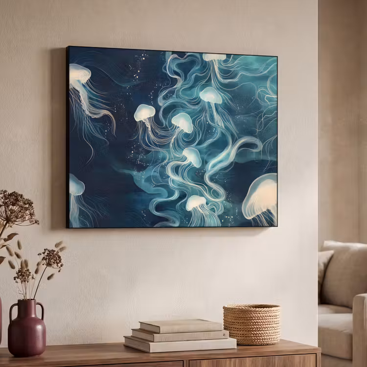 Art Frame - Kwallen - Zee - Wit - Golven — 7