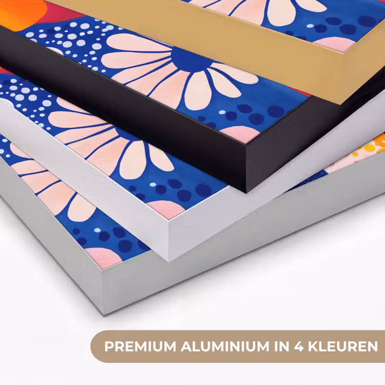 Art Frame - Bloemen - Kleurrijk - Stippen — 2
