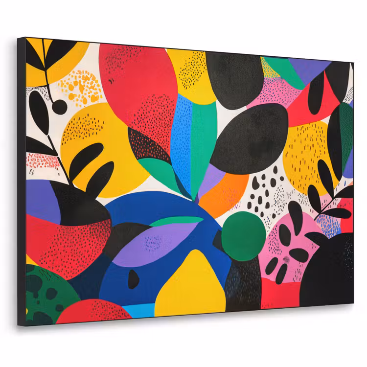 Art Frame - Vormen - Stippen - Kleurrijk — 1
