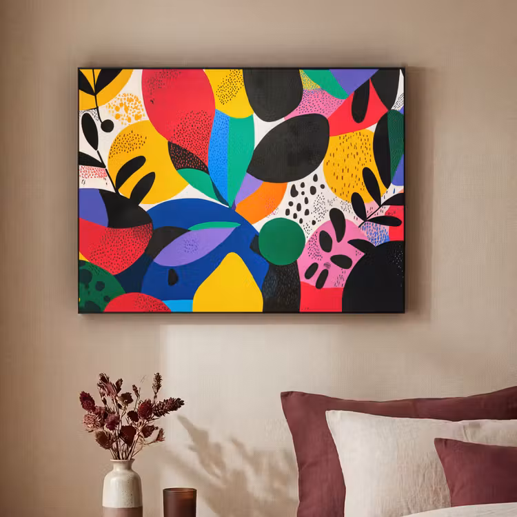 Art Frame - Vormen - Stippen - Kleurrijk — 3