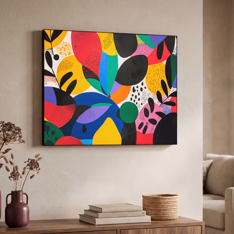 Art Frame - Vormen - Stippen - Kleurrijk — 7
