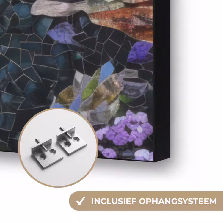 Art Frame - Mozaïek - Walvis - Koraal - Water — 6