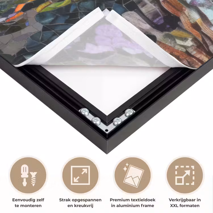 Art Frame - Mozaïek - Walvis - Koraal - Water — 8