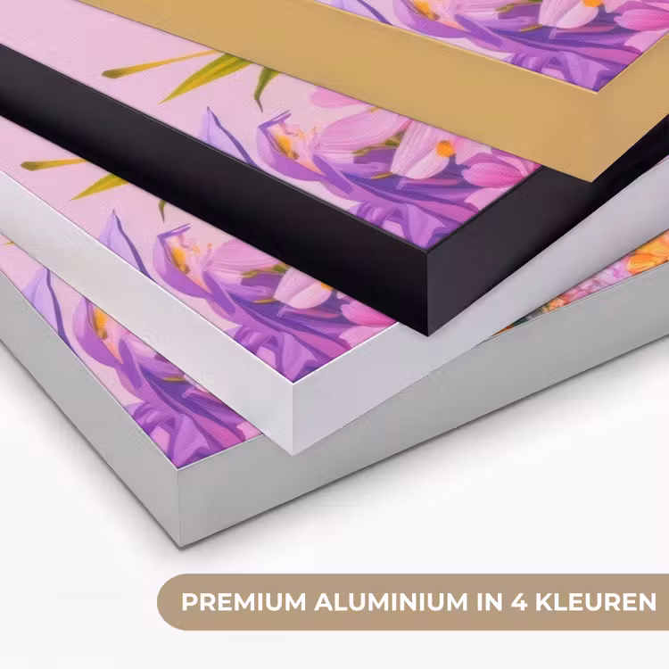 Art Frame - Vrouw - Abstract - Cirkel - Bloemen — 2