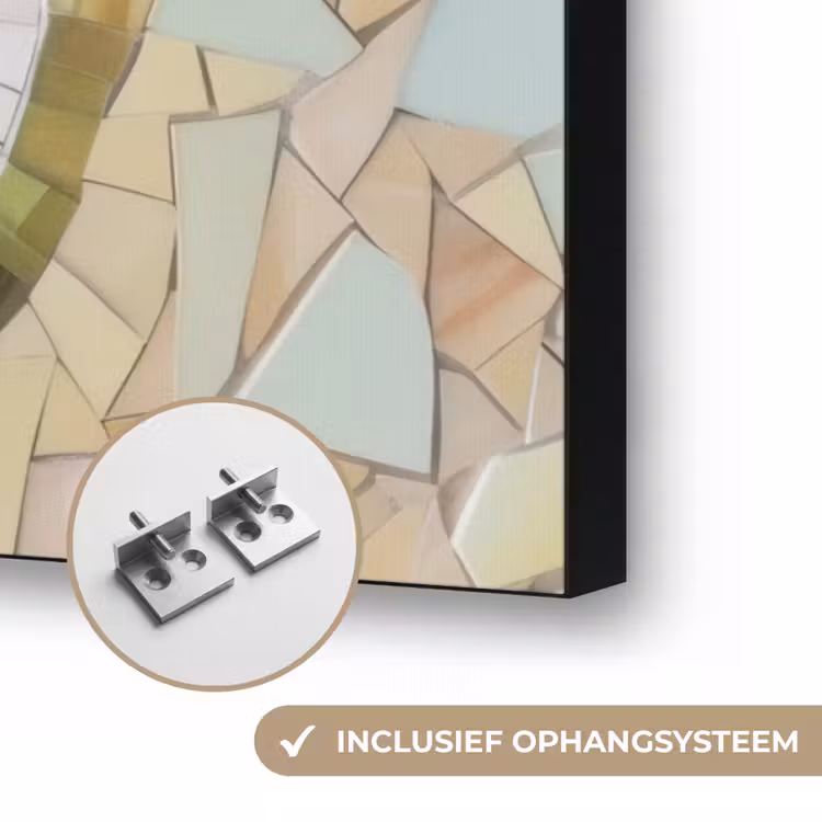 Art Frame - Mozaïek - Watermeloen - Rood - Pitten — 6