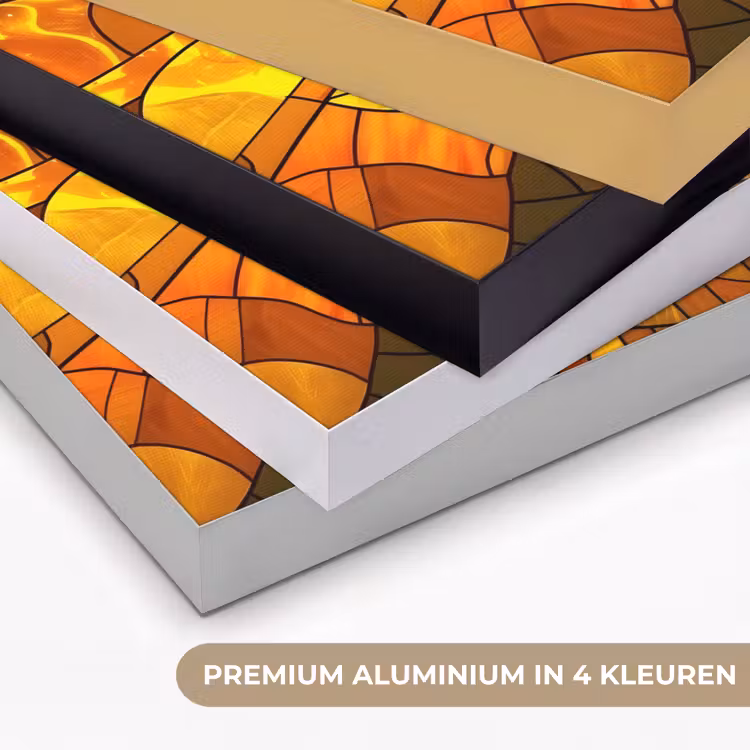 Art Frame - Mozaïek - Zon - Geel - Cirkel — 2