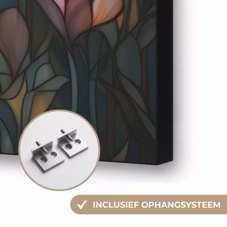 Art Frame - Vlinder - Roze - Bloemen - Bladeren — 6