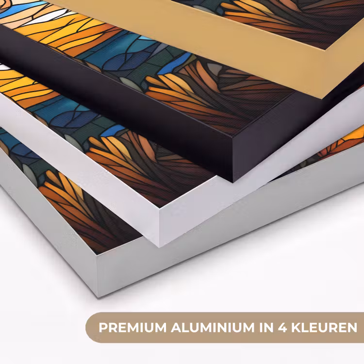 Art Frame - Hemel - Sterren - Mozaïek - Huizen — 2