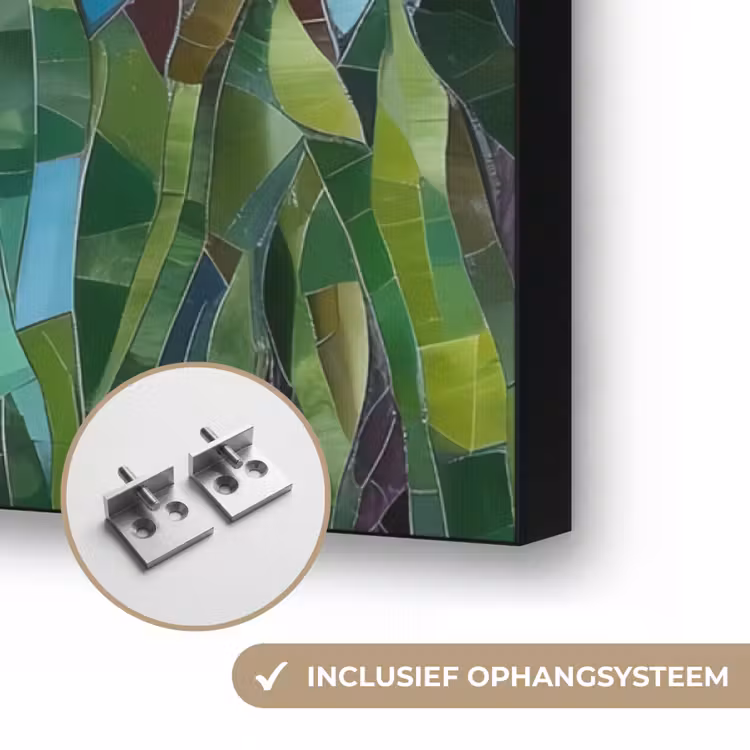 Art Frame - Mozaïek - Veld - Tulpen - Kleurrijk — 6