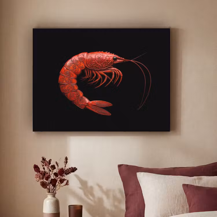 Art Frame - Garnaal - Rood - Dieren — 3