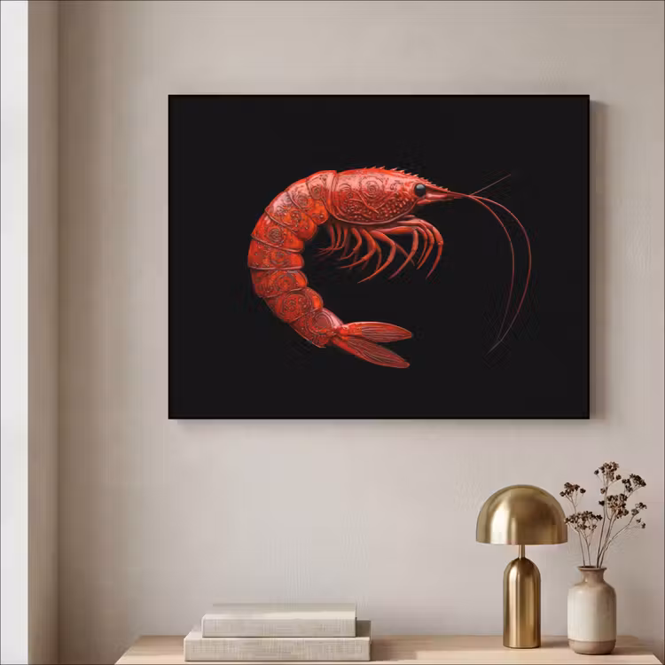 Art Frame - Garnaal - Rood - Dieren — 5