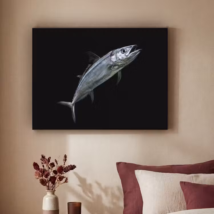 Art Frame - Makreel - Vis - Zwart — 3