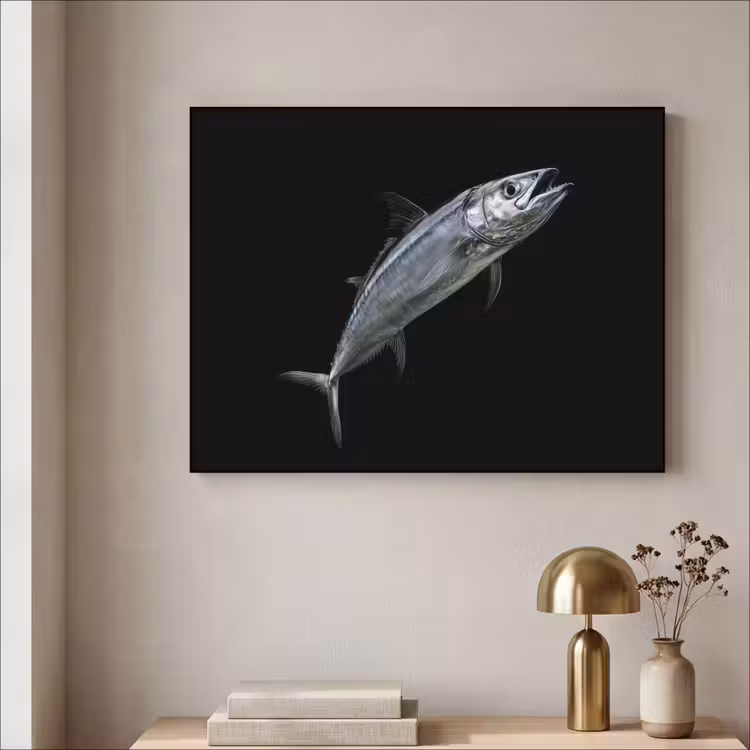 Art Frame - Makreel - Vis - Zwart — 5