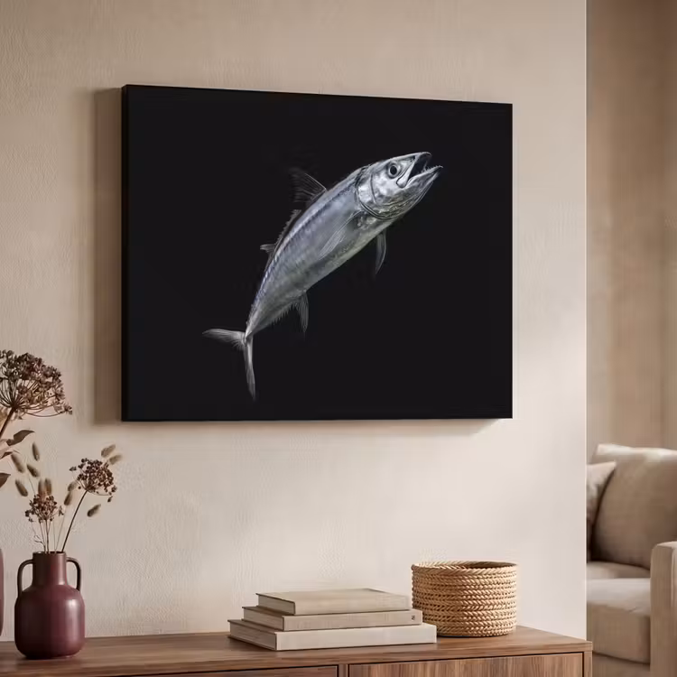 Art Frame - Makreel - Vis - Zwart — 7