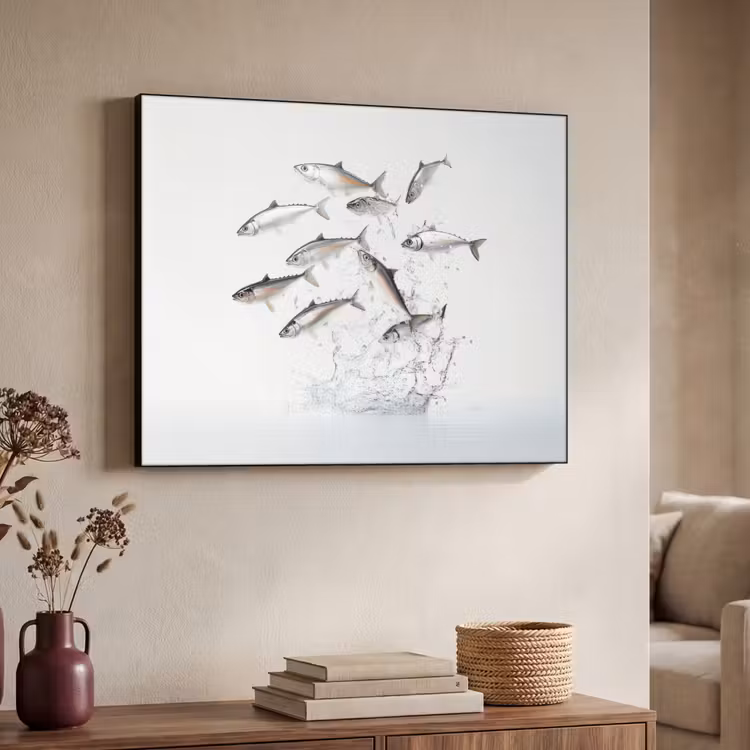 Art Frame - Vissen - Water - Wit — 7