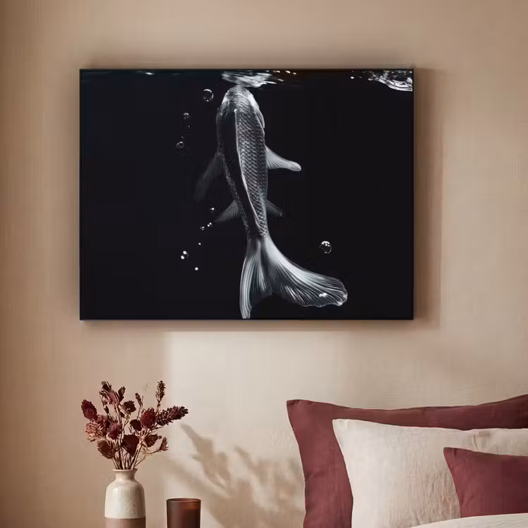 Art Frame - Koi - Vissen - Water - Zwart — 3