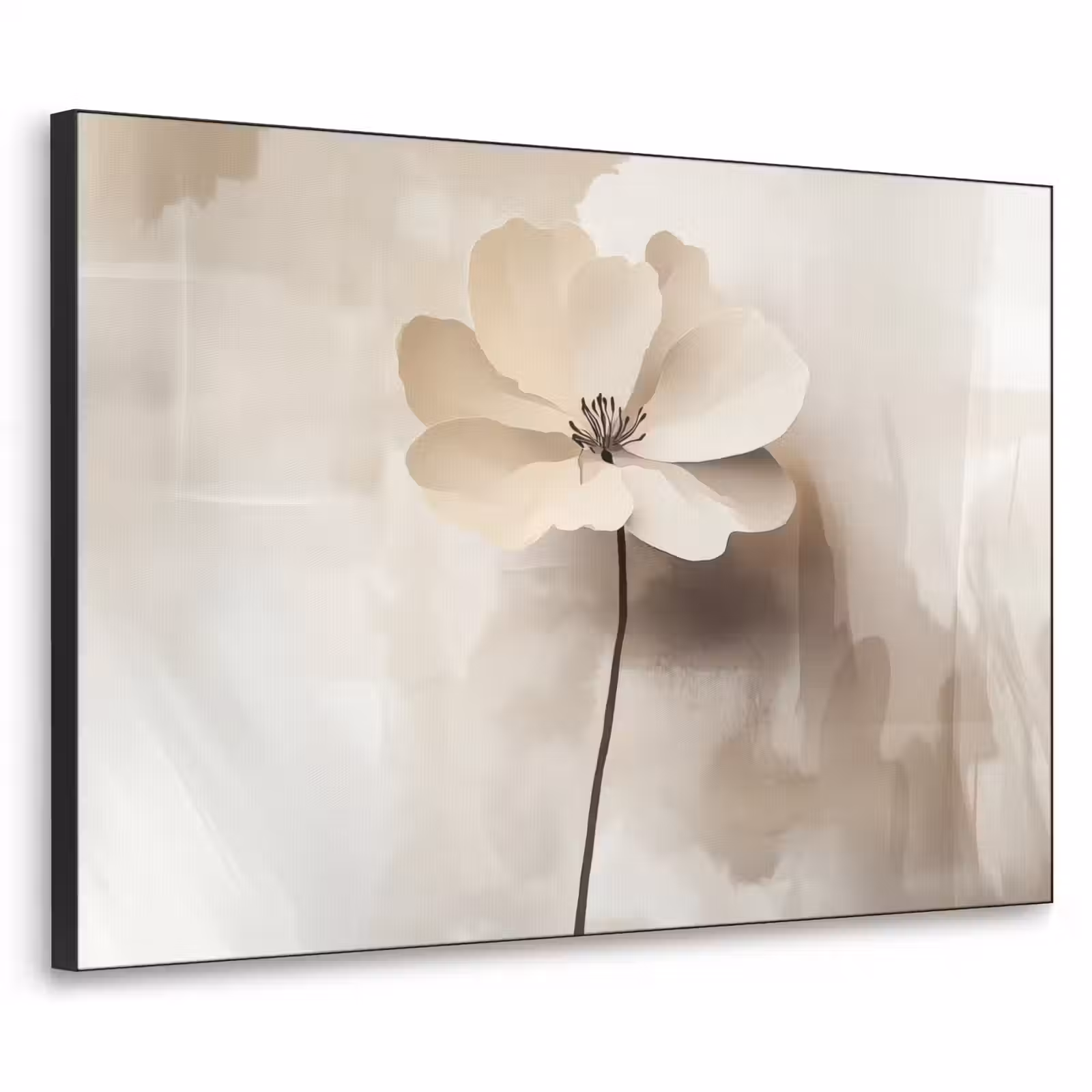 Art Frame - Bloem - Beige - Verf - Schaduw — 1