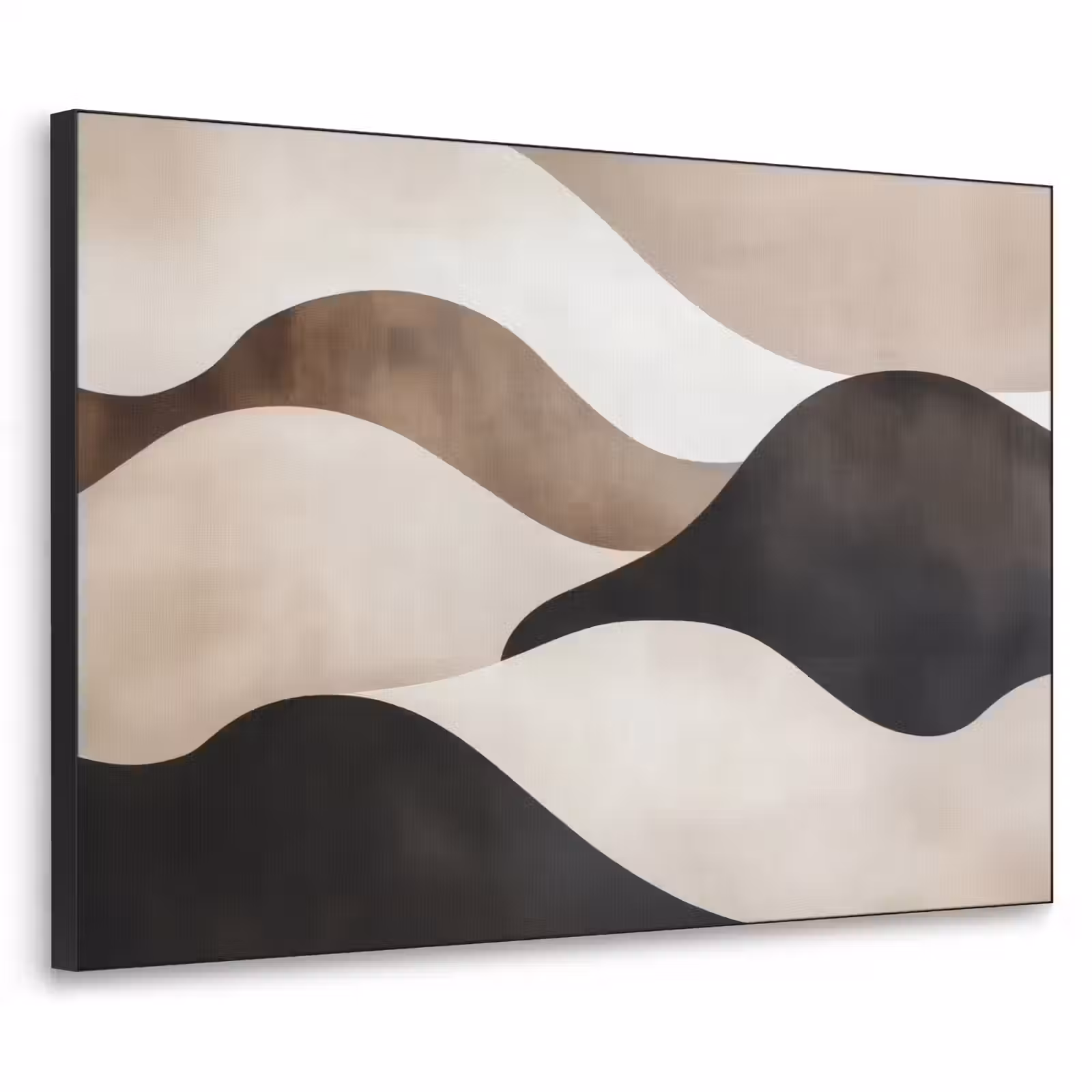 Art Frame - Golven - Abstract - Beige — 1
