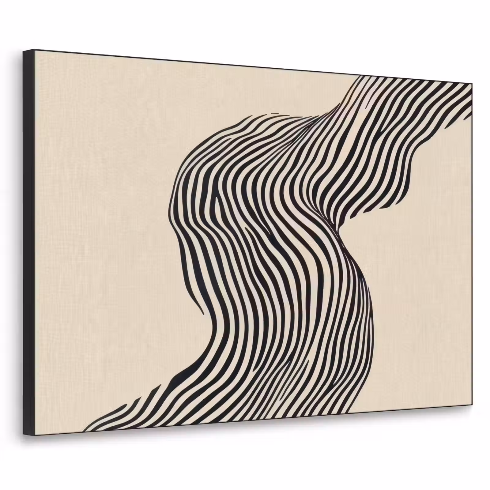 Art Frame - Golvend - Lijnen - Abstract - Silhouet — 1