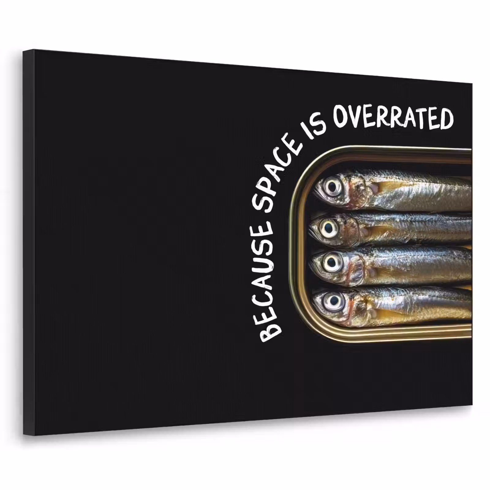 Art Frame - Sardines - Tekst - Vis - Blik — 1