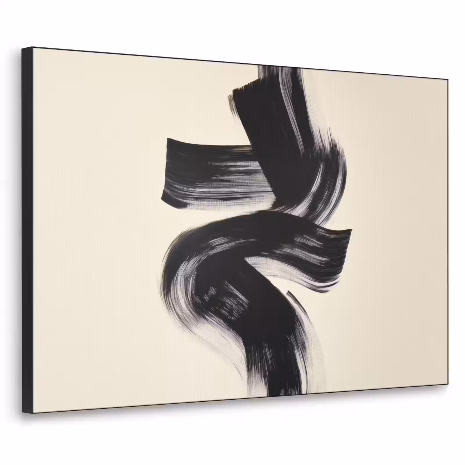 Art Frame - Strepen - Zwart - Abstract — 1