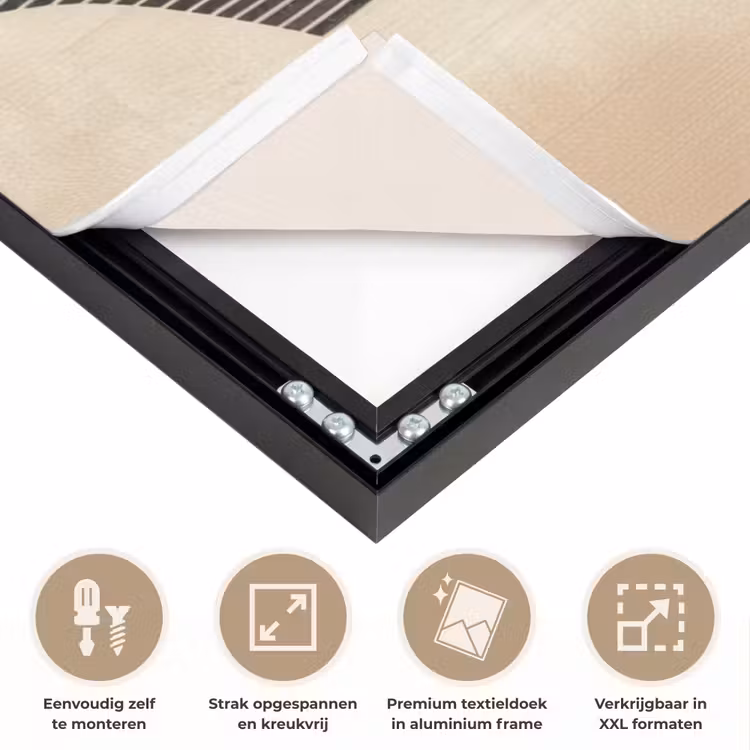 Art Frame - Boog - Strepen - Minimalistisch - Zwart — 8
