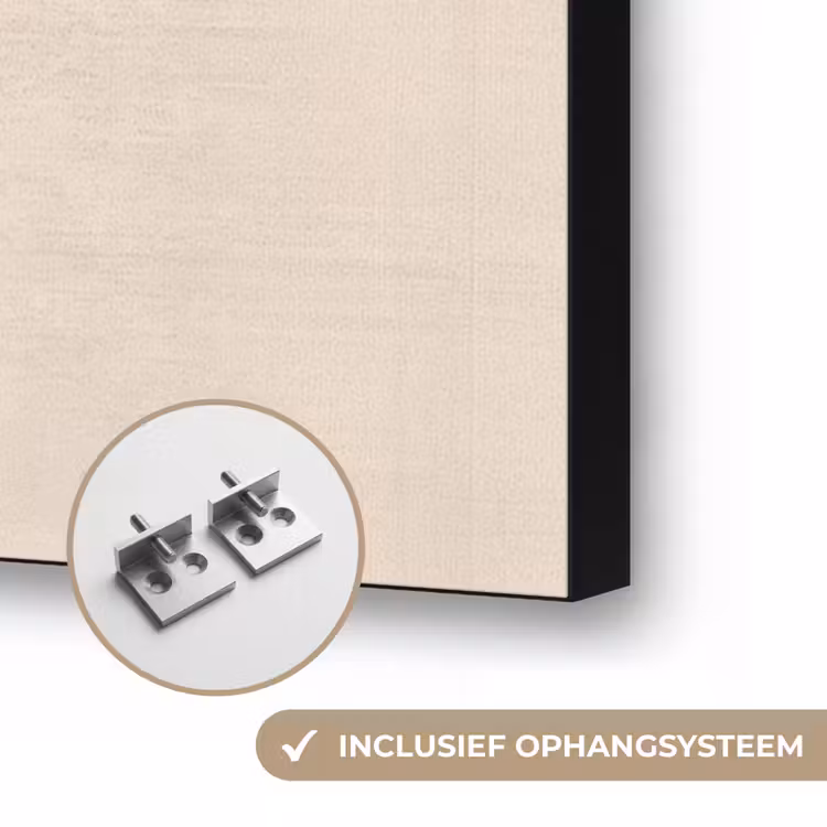 Art Frame - Lijnen - Abstract - Golvend - Zwart — 6