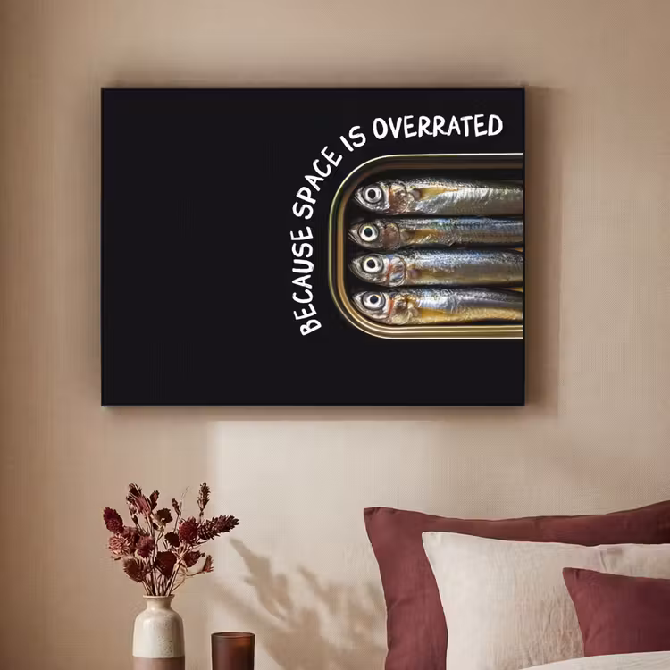 Art Frame - Sardines - Tekst - Vis - Blik — 3