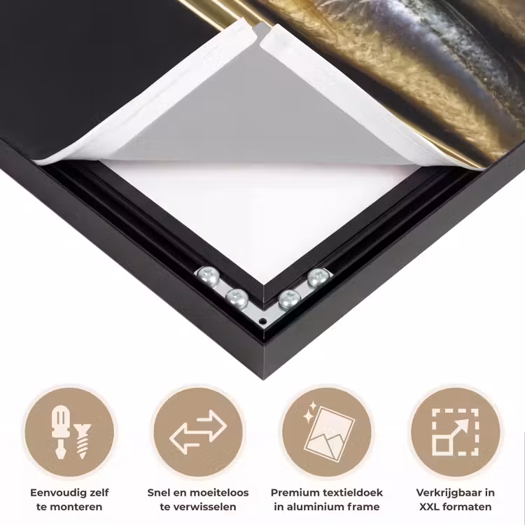 Art Frame - Sardines - Tekst - Vis - Blik — 4